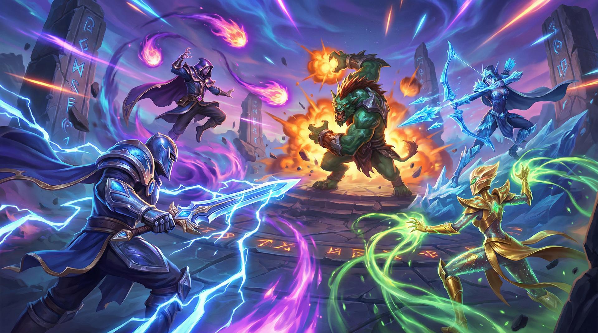 重口英雄联盟团战视频解说